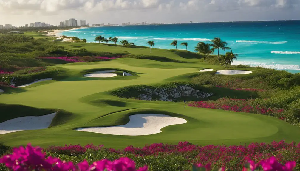 tee off in paradise