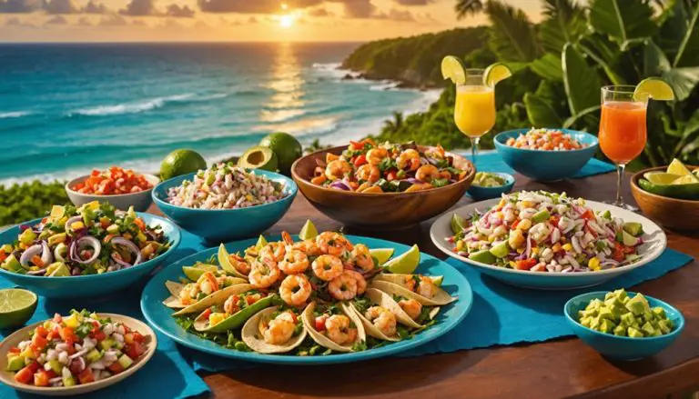 caribbean seafood delights await